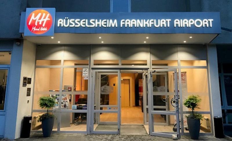 Michel Hotel Frankfurt Airport Rüsselsheim Eksteriør bilde